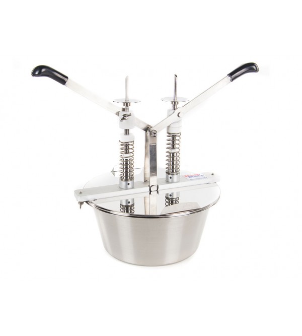 Manual Doughnut Filler Double Piston Filler