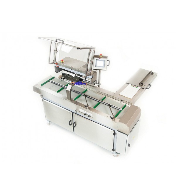 Bread bagging and packaging line station