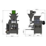 Kibbeh Master Encrusting Machine