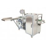 Bread bagging and packaging line station